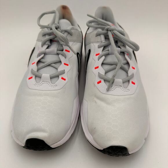 Nike Women's Legend Essential 2 White Football Running Sneakers Size 8.5 - Picture 8 of 9